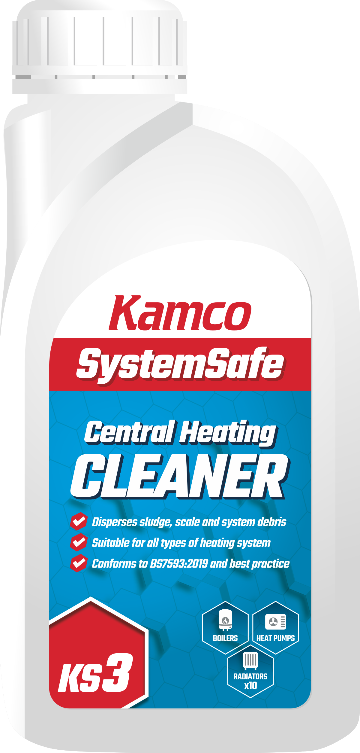SystemSafe KS3 Central Heating System Cleaner 500ml SystemSafe KS3 Central Heating System Cleaner 500ml