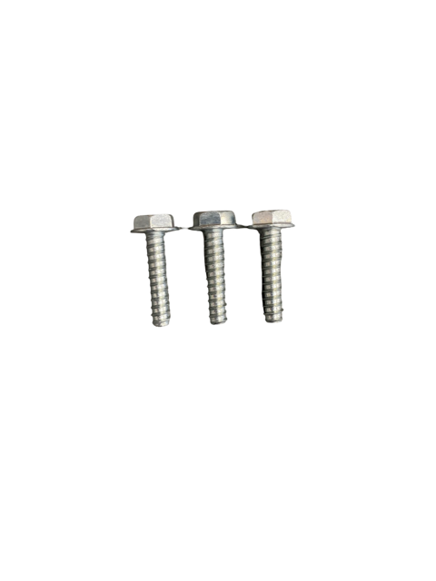 SCREW NO.10 X 20 HEX FL HD POZI ZP