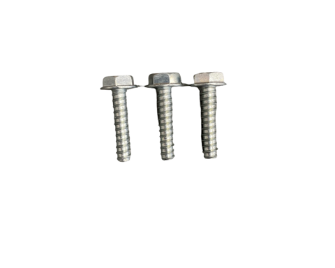 SCREW NO.10 X 20 HEX FL HD POZI ZP