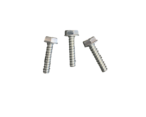 SCREW NO.10 X 20 HEX FL HD POZI ZP
