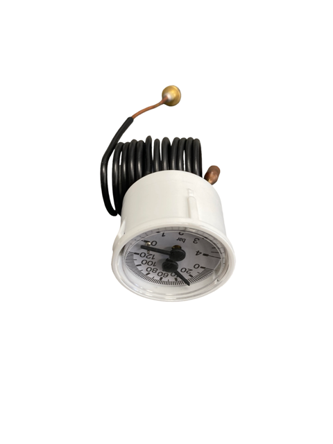 TEMPERATURE PRESSURE GAUGE - Biasi TEMPERATURE PRESSURE GAUGE - Biasi