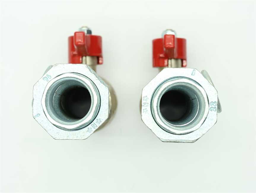 FLOW/RETURN ISOLATING VALVES GB162 45KW - Worcester Spares