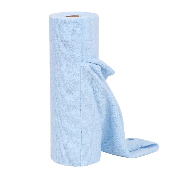 Microfibre Cloth Set - Roll of 30 Blue Microfibre Cloth Set - Roll of 30 Blue