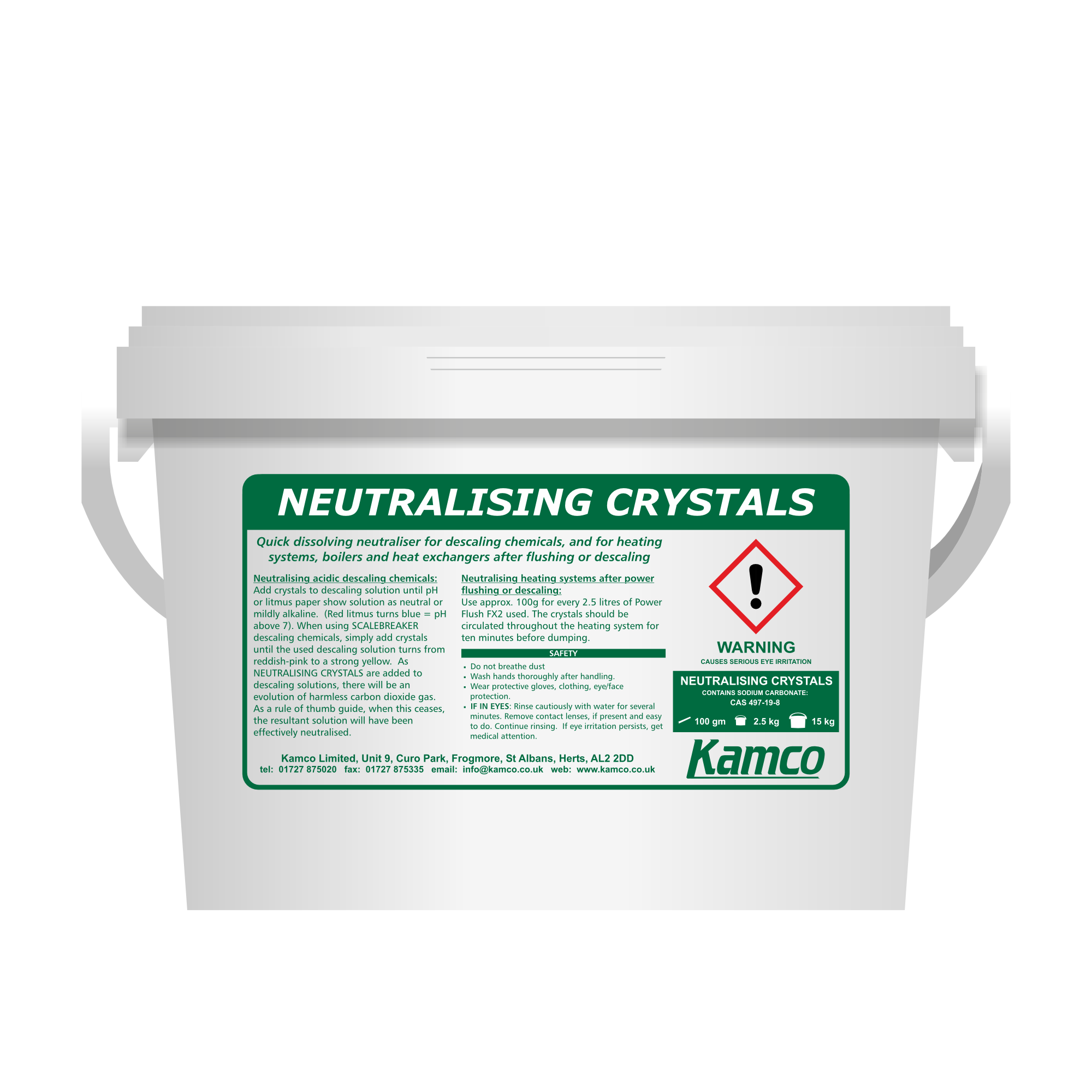 Neutrilising Crystals Single One Shot