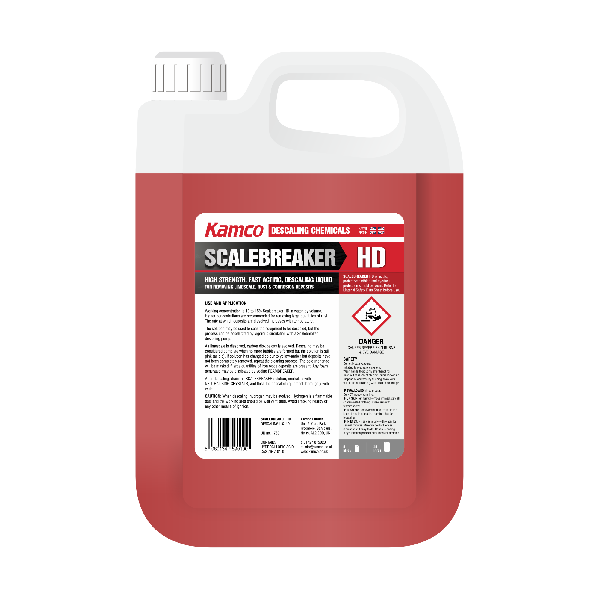 Scalebreaker HD - Heavy Duty Descaling Liquid 5L