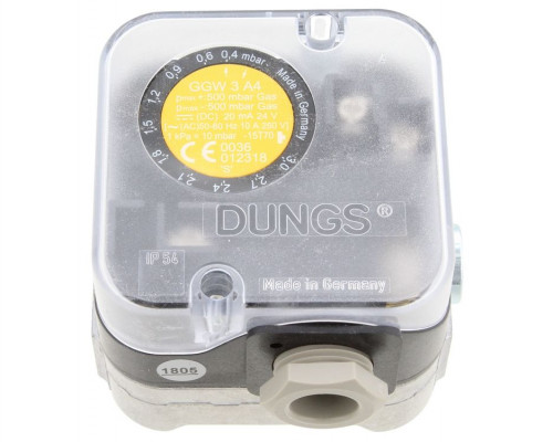 DIFFERENTIAL GAS PRESSURE SWITCH