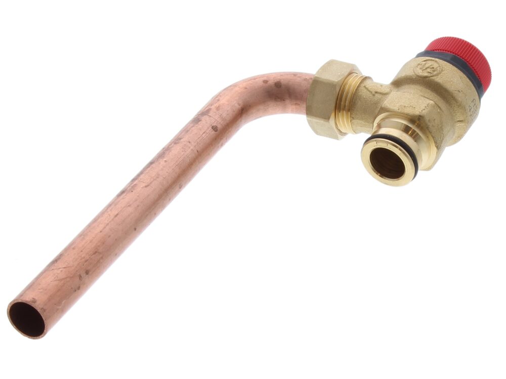 Pressure Relief Valve c/w nut, olive & pipe