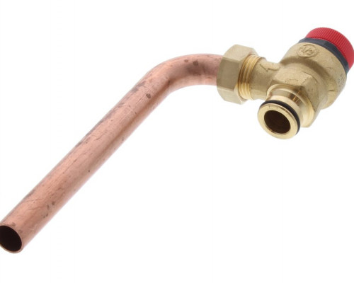 Pressure Relief Valve c/w nut, olive & pipe