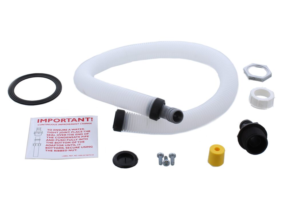 Siphon Trap Conversion Kit.Replaces Siphon Trap & RIGID condensate pipe.)