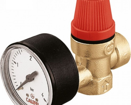 1/2"M/F 6 bar Safety Relief Valve with gauge