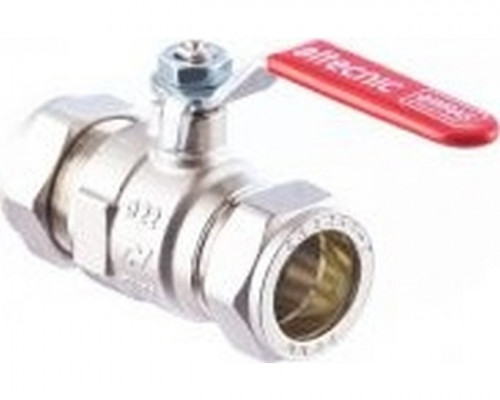 35MM LEVER VALVE RED HANDLE