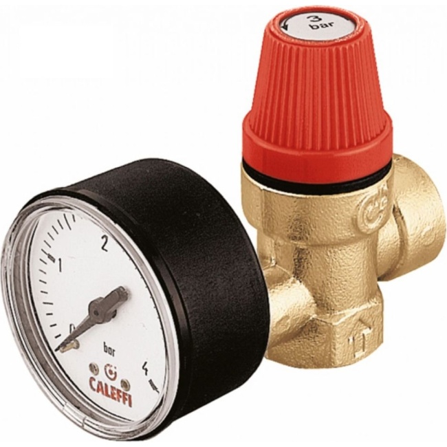 1/2"F/F 6 bar Safety Relief Valve with gauge
