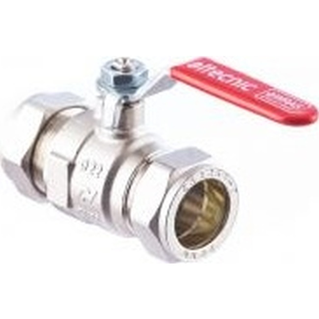 35MM LEVER VALVE RED HANDLE