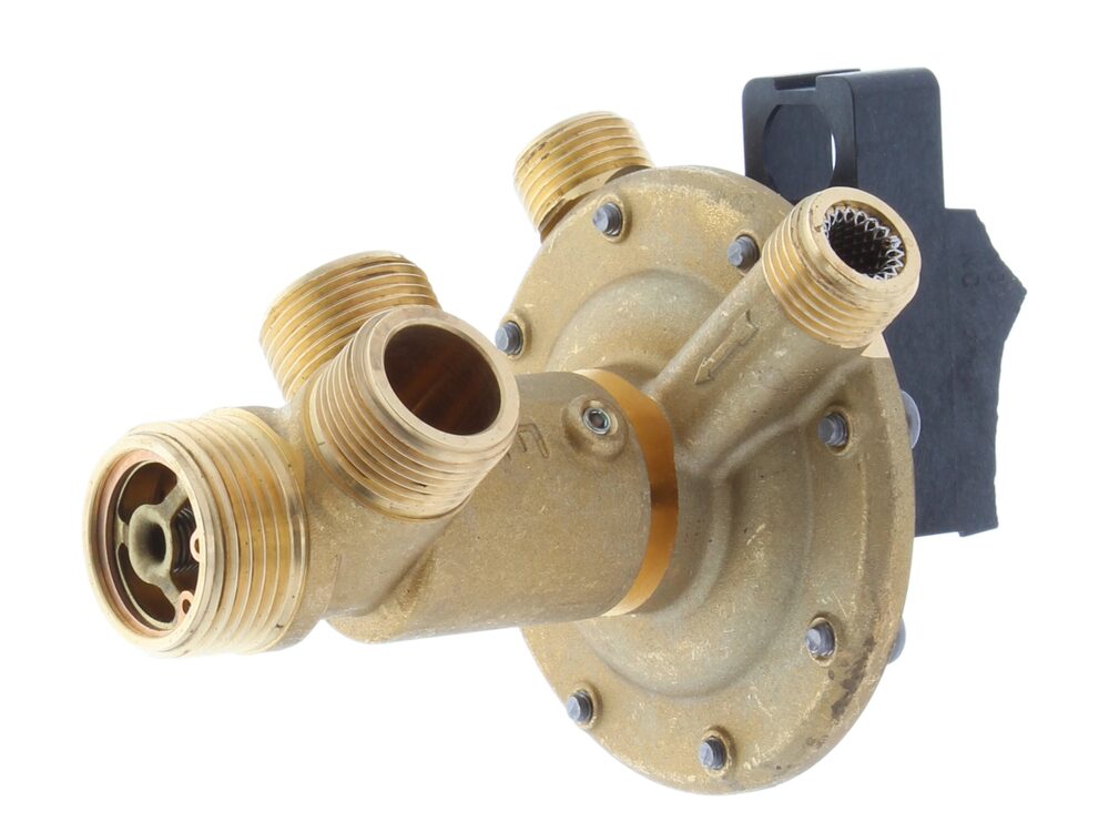 DIVERTER VALVE (DHW) WITH MICRO- ARISTON & CHAFFOTEAUX