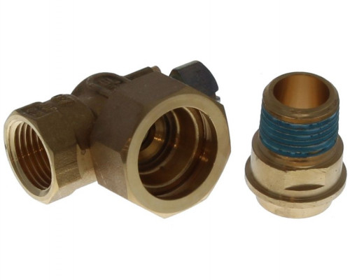 GAS TAP C/W NUT & TAIL PIECE